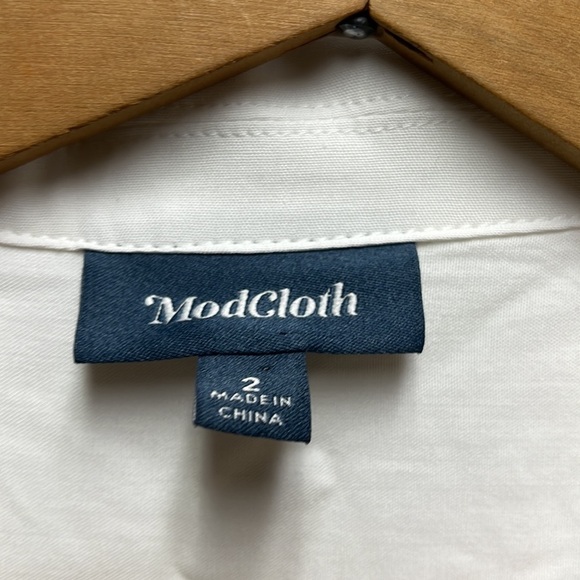 ModCloth Au Contraire Wrap Twofer Dress Size 2 - Picture 5 of 8